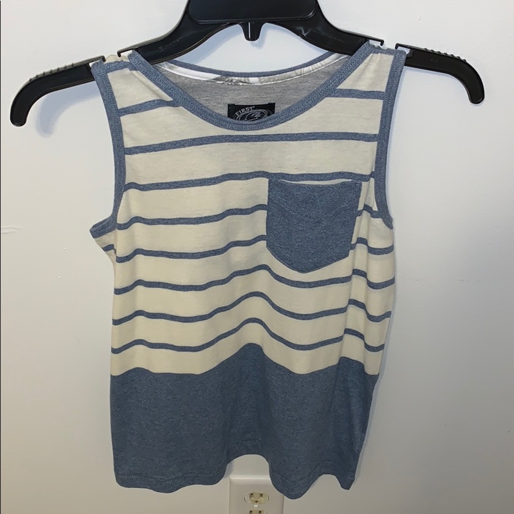 New/off shelf - boys tank top